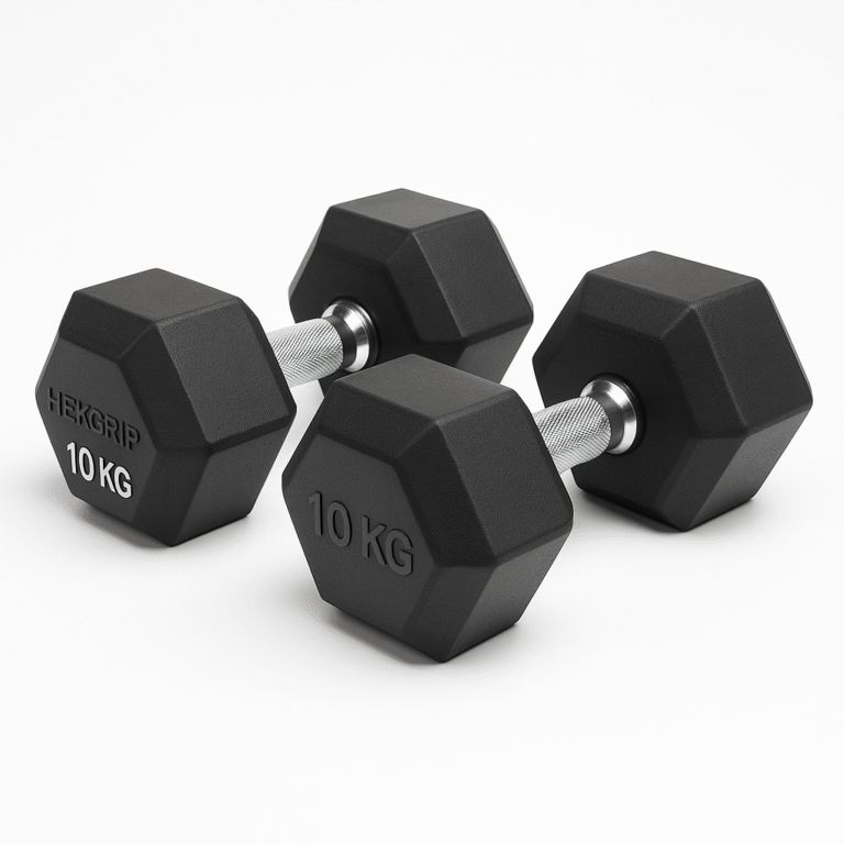 Hantle heksagonalne HexGrip 2×10 kg