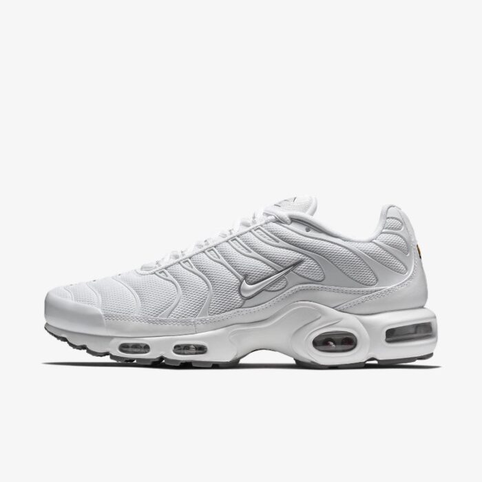 Nike Air Max Plus Białe Sneakersy Triple White -  604133-139