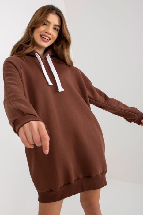 Bluza Damska Model EM-BL-695.25X Brown - Ex Moda