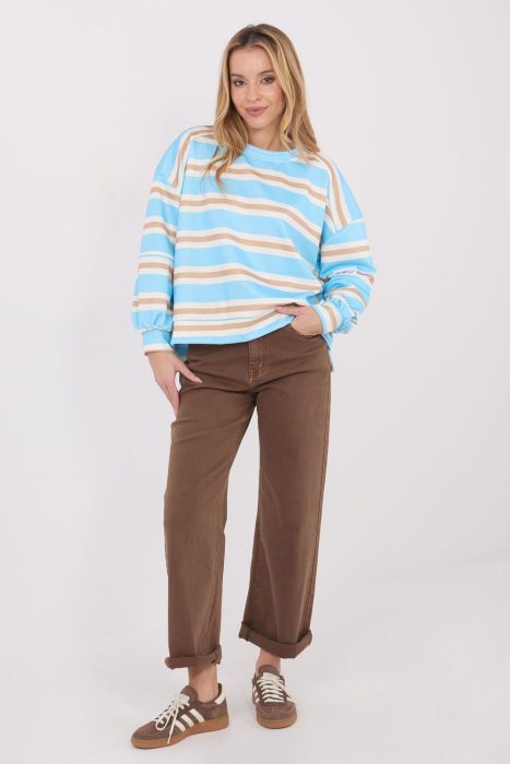 Bluza Damska Model IT-BL-9780-1.48 Light Blue - Italy Moda